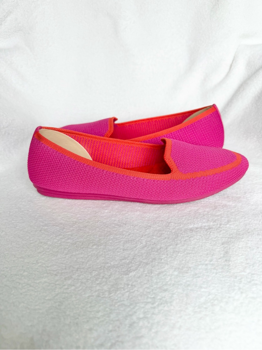 Kelly & Katie Fern Fuchsia Red/Clementi Knit Loafer Women’s size 7M